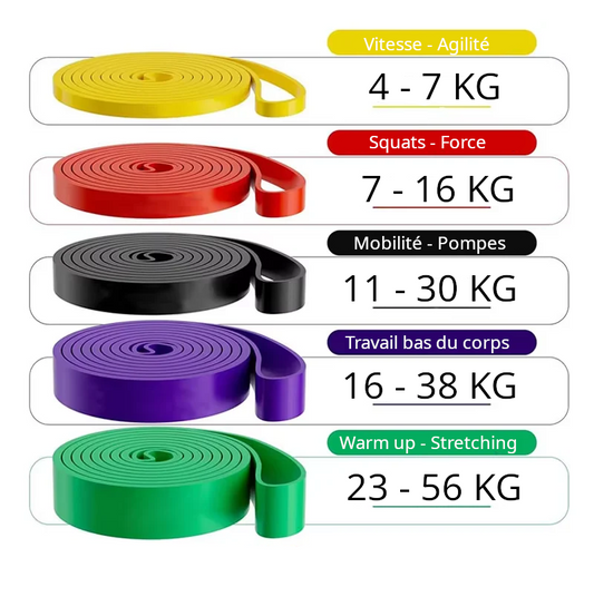 Bandes de Résistance 5 Pcs : FBX5 FBX15 FBX20 FBX35 FBX45